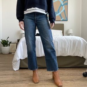 Levi’s ribcage straight ankle